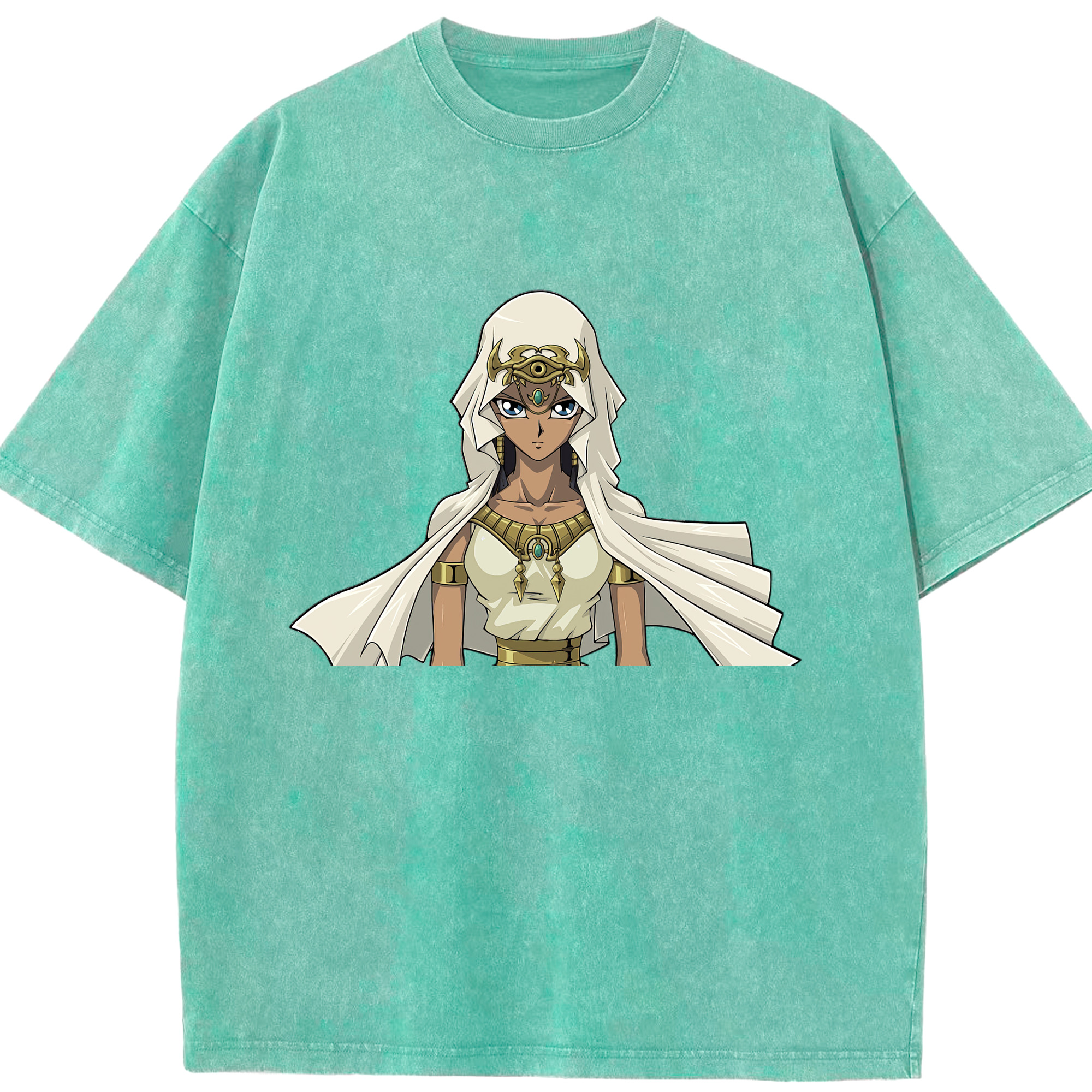 （画像用） 遊☆戯☆王 Yu-Gi-Oh! 綿100% ヴィンテージ風 半袖Tシャツ（フロントプリント）